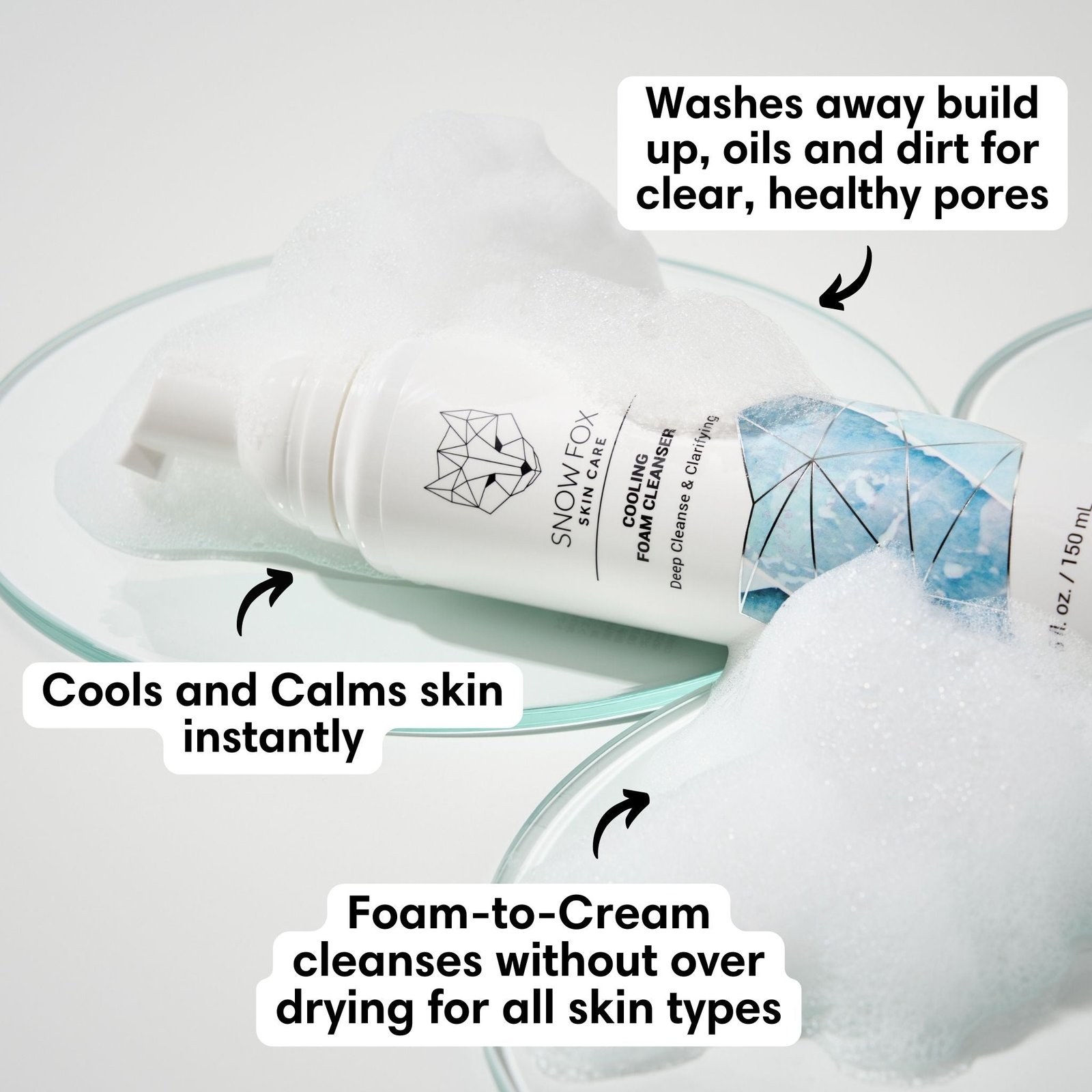 Cooling Foam Cleanser - Image 3