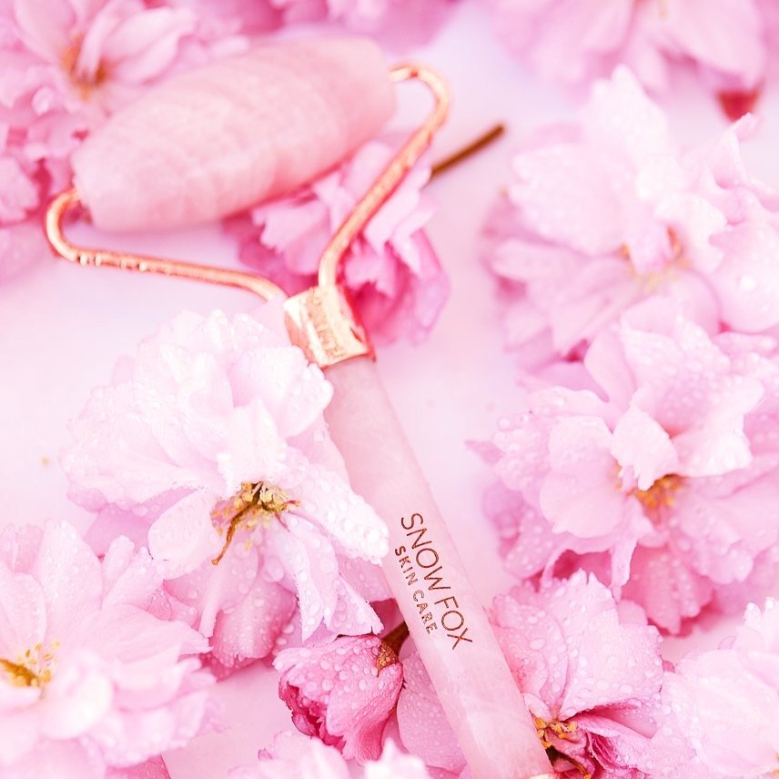 Rose Quartz Facial Roller - Image 6