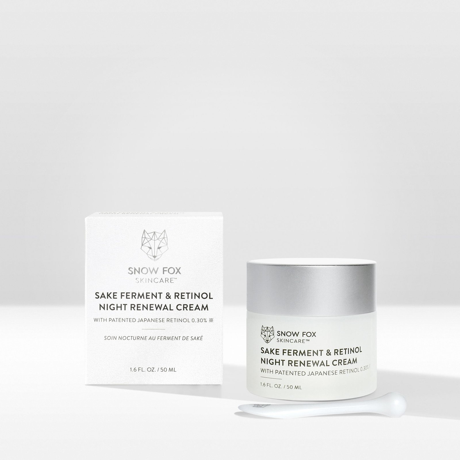 Sake Ferment & Retinol Night Renewal Cream - Image 6