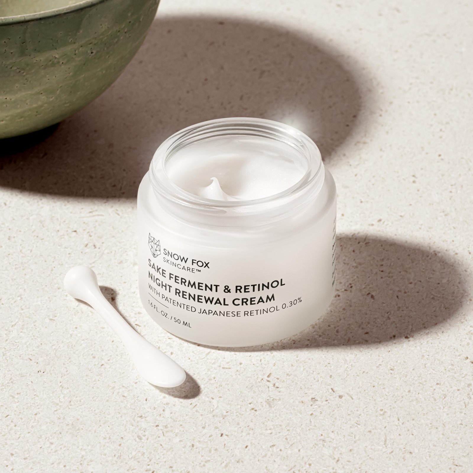 Sake Ferment & Retinol Night Renewal Cream - Image 2