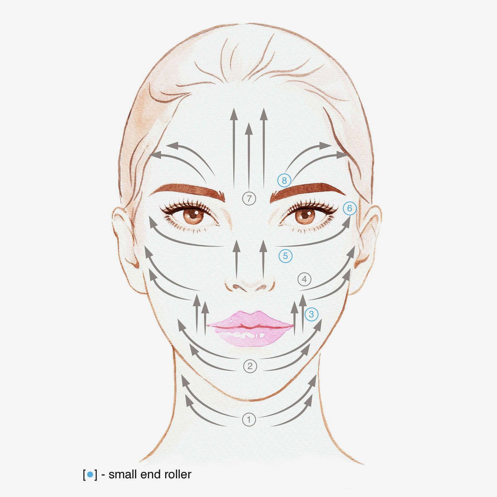 Rose Quartz Facial Roller - Image 7