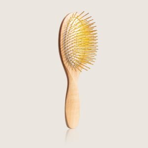 Gua Sha Hair & Scalp Brush: Premium Wooden Edition